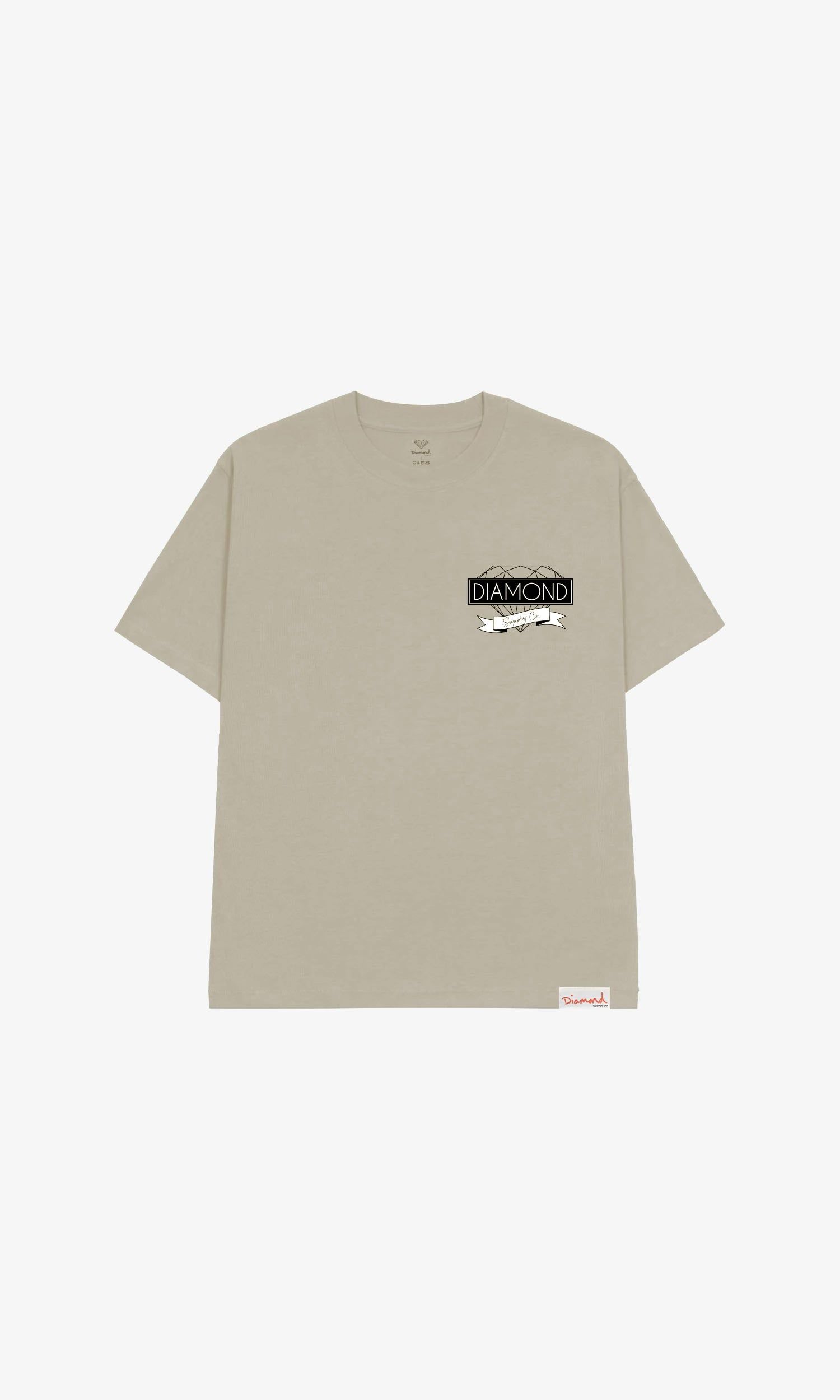 DIAMOND VINTAGE TEE - NATURAL sold by Diamond Supply Co.