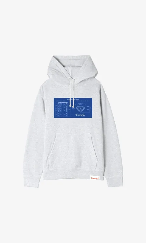 MATHEMATICS HOODIE - HEATHER GREY sold by Diamond Supply Co.