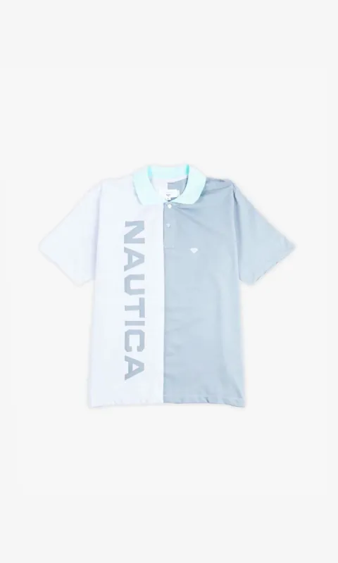 Nautica Polo - White/ Grey / Diamond Blue sold by Diamond Supply Co.