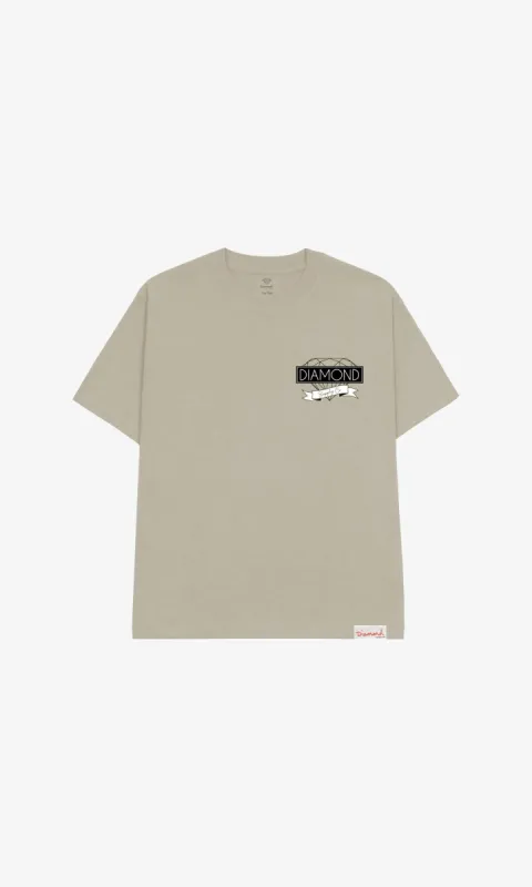 DIAMOND VINTAGE TEE - NATURAL sold by Diamond Supply Co.