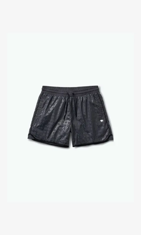 Checkered Cross Shorts - Black sold by Diamond Supply Co.