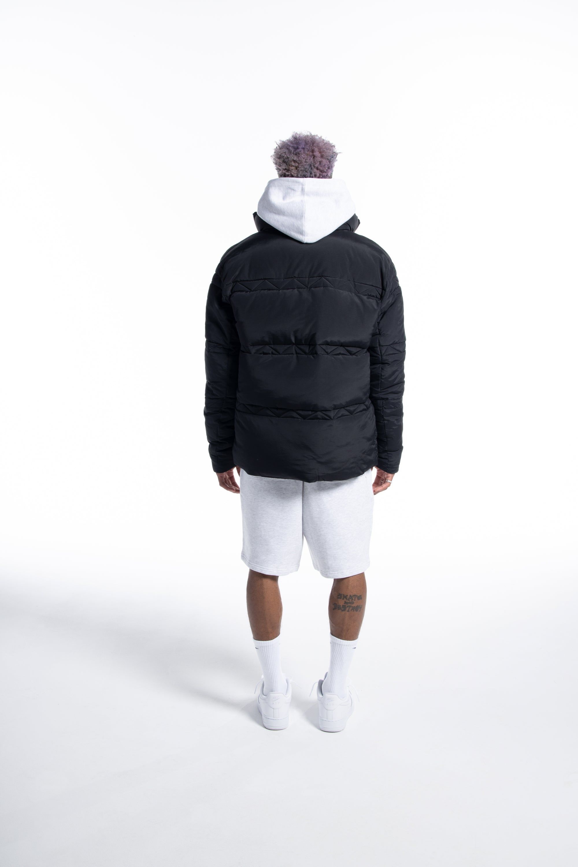 Collegiate Sweat Short - Heather Grey sold by Diamond Supply Co. product image thumbnail 4