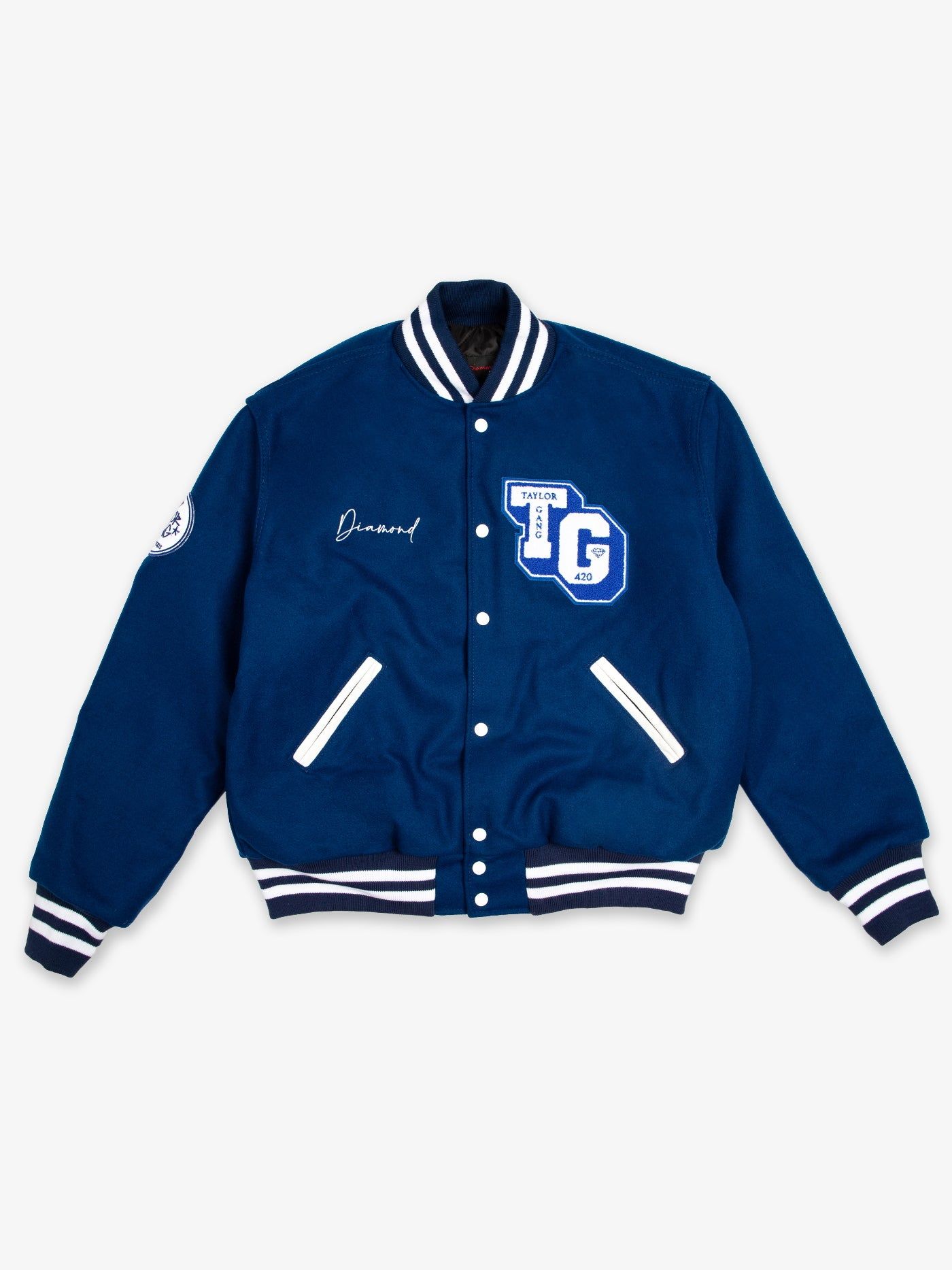 High School Varsity Jackets - Royal sold by Diamond Supply Co.