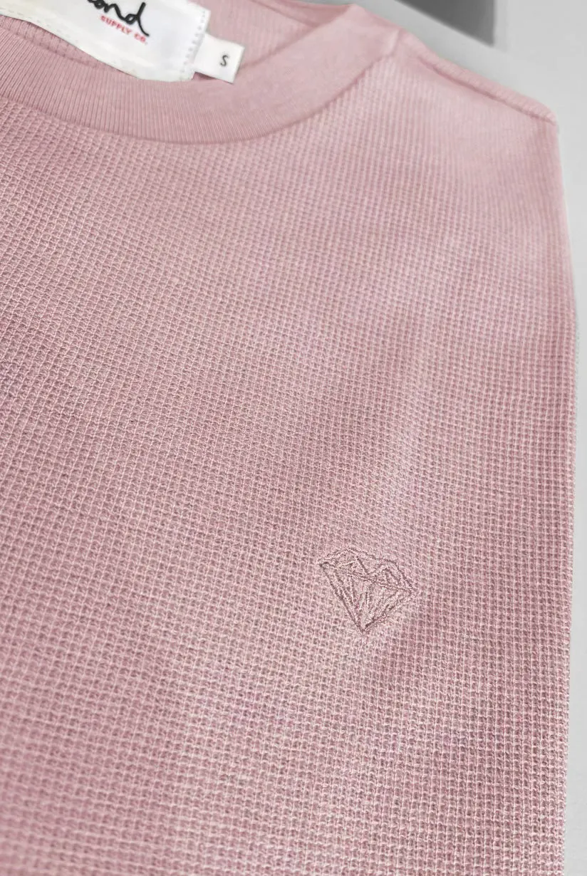 BRILLIANT OVERSIZED KNIT TEE PINK sold by Diamond Supply Co. product image thumbnail 2