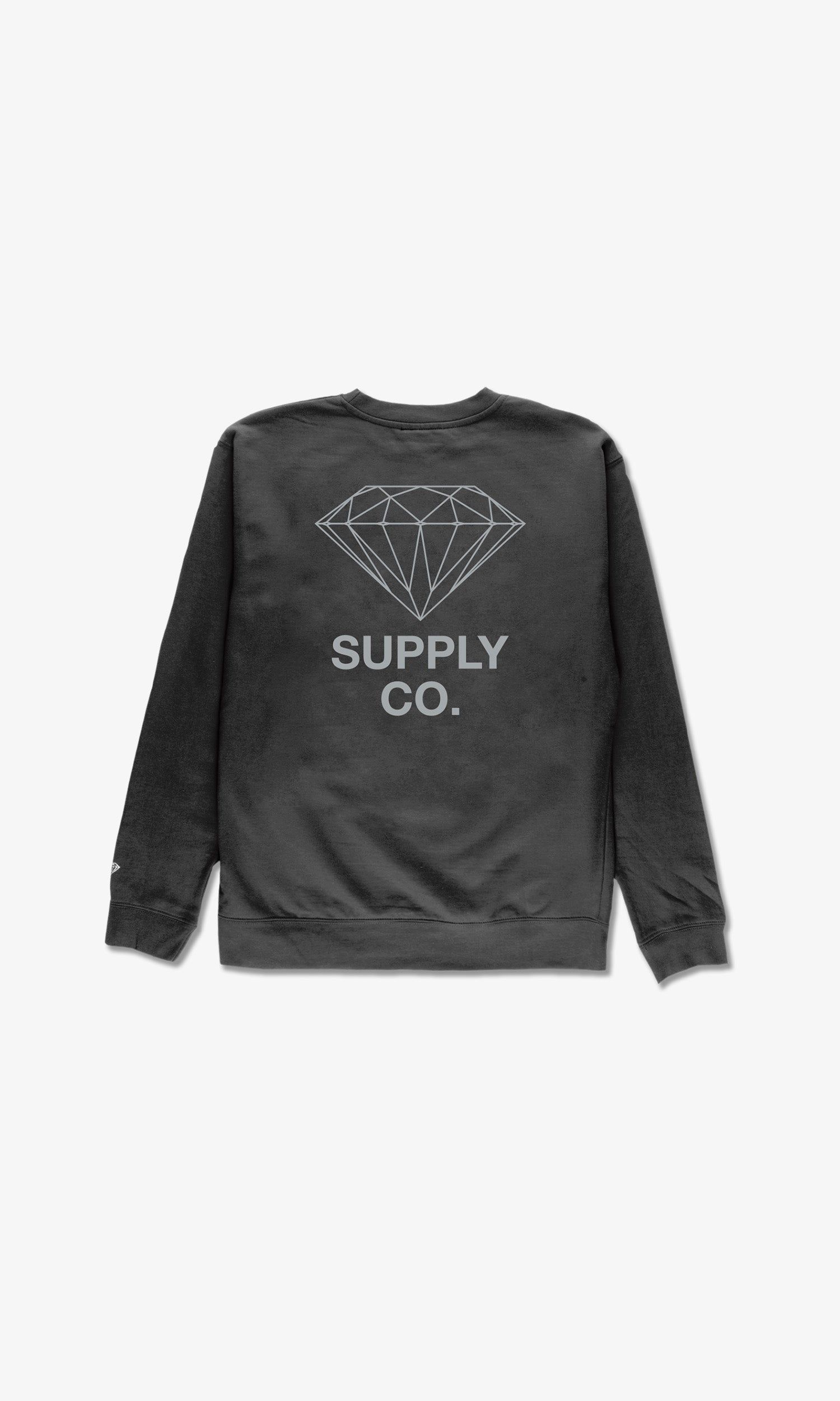SUPPLY CO. CREWNECK - VINTAGE BLACK sold by Diamond Supply Co. product image thumbnail 2