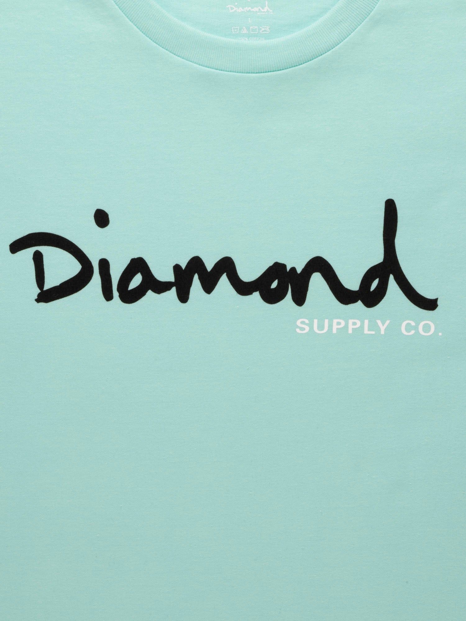 OG Script Tee - Diamond Blue sold by Diamond Supply Co. product image thumbnail 2