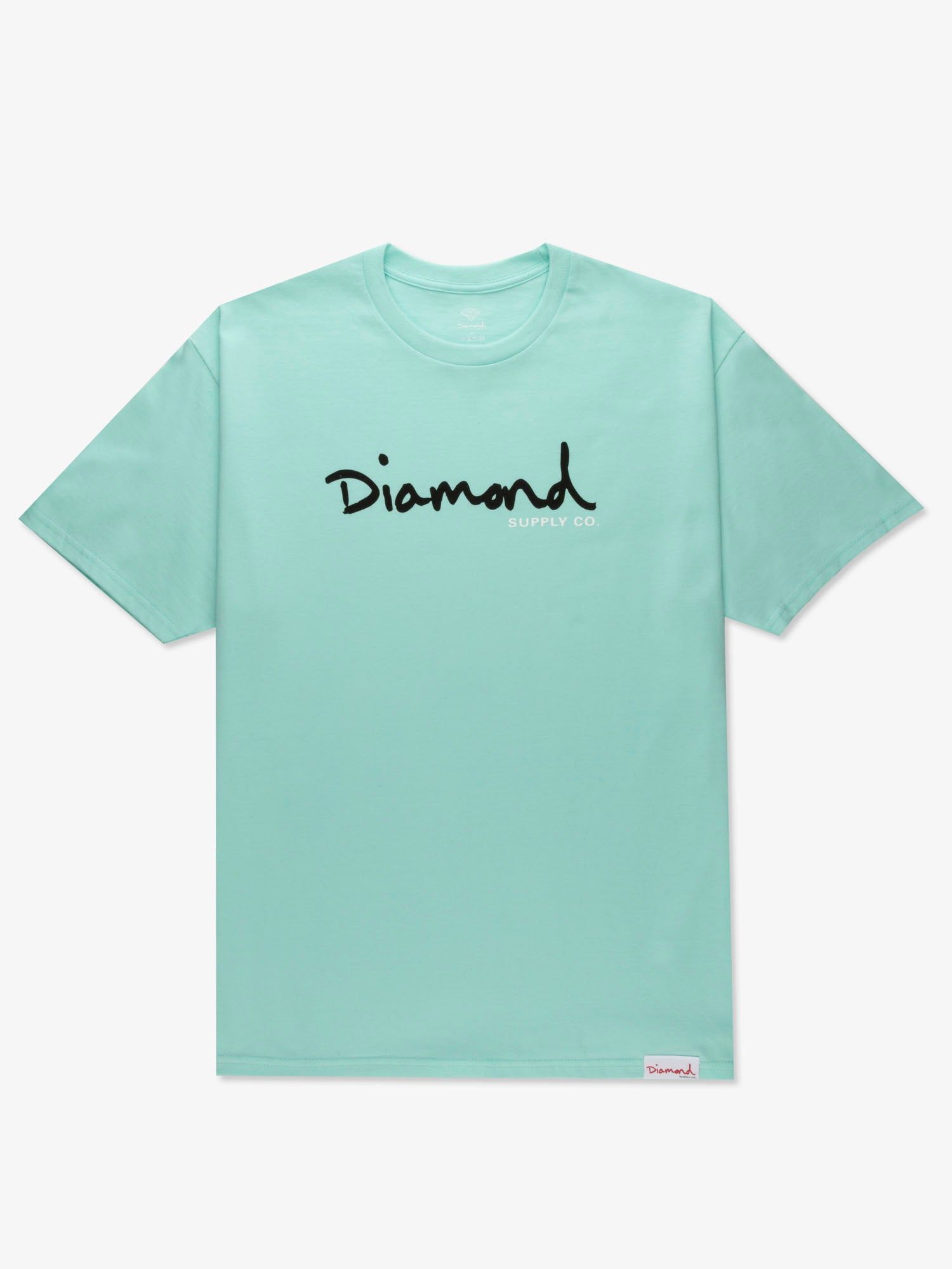 OG Script Tee - Diamond Blue sold by Diamond Supply Co.