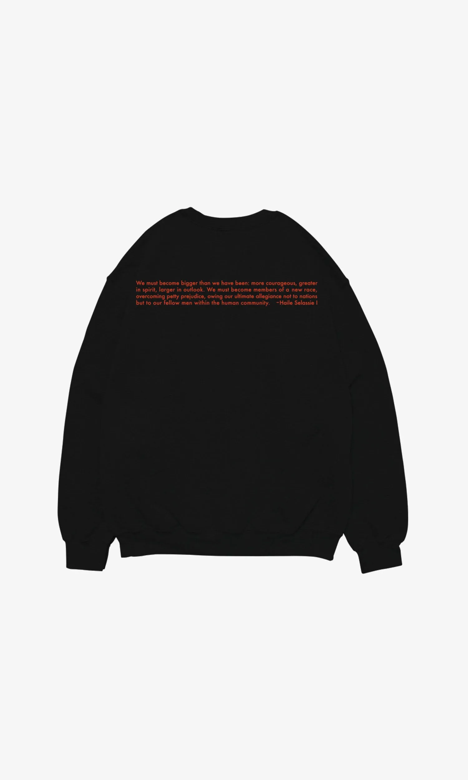 POWER OF TRINITY CREWNECK - BLACK sold by Diamond Supply Co. product image thumbnail 2