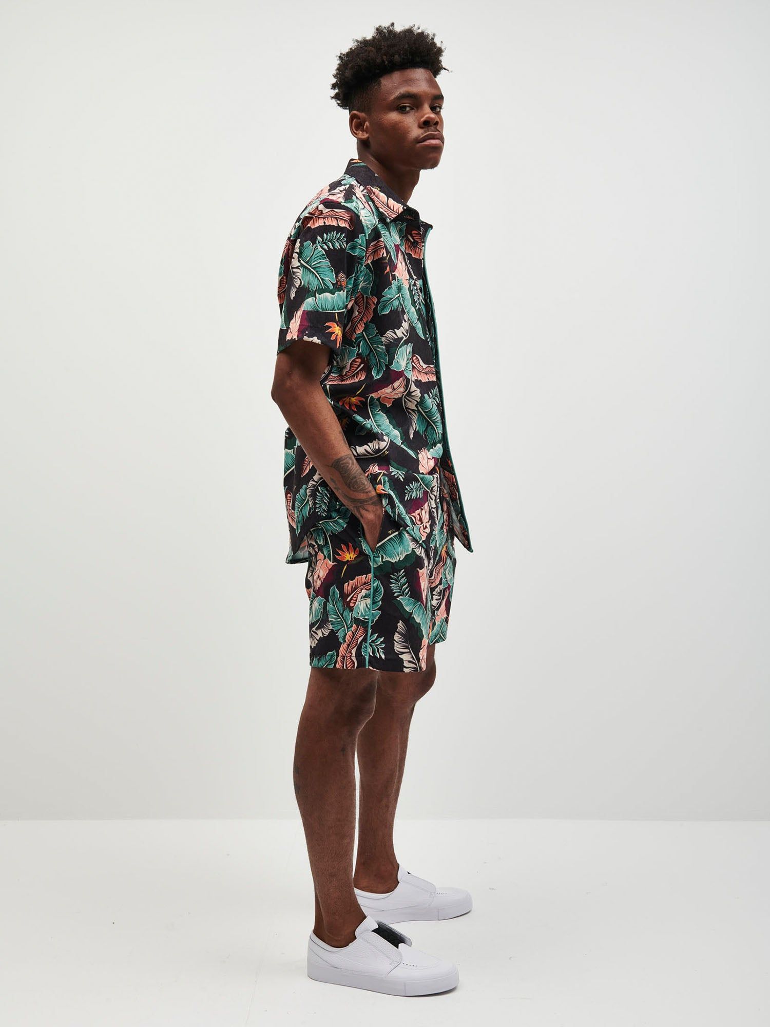 Tropical Paradise Shorts - Pink sold by Diamond Supply Co. product image thumbnail 2