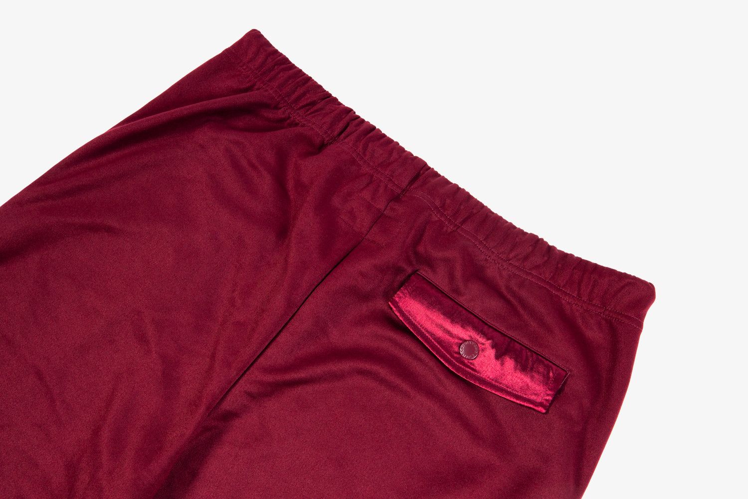 Diamond Cropped Track Pants - Burgundy sold by Diamond Supply Co. product image thumbnail 4