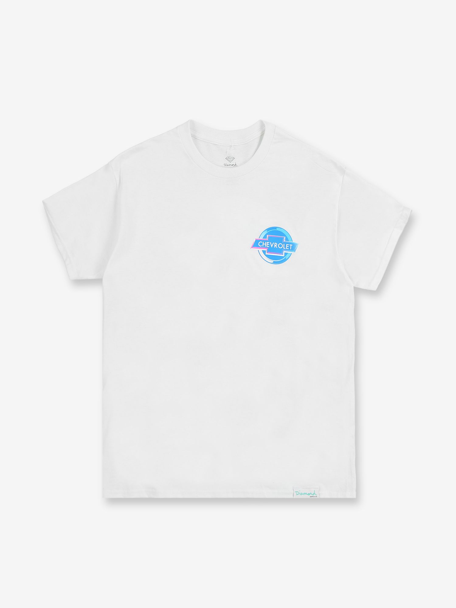 CHEVY POWERED BY TEE - WHT/BLU sold by Diamond Supply Co.