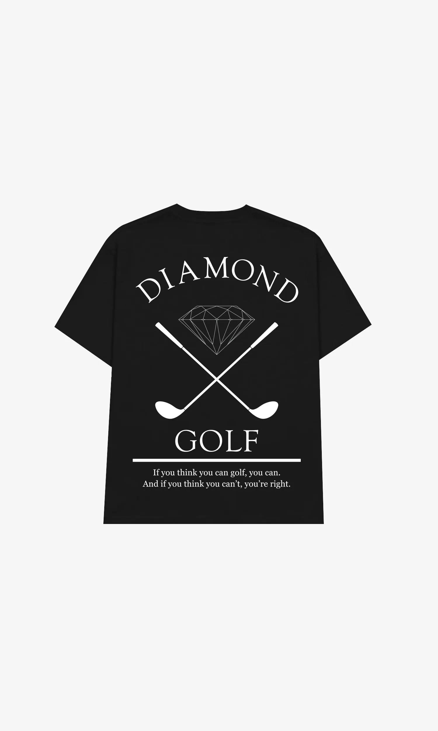 GOLF TEE - BLACK sold by Diamond Supply Co. product image thumbnail 2