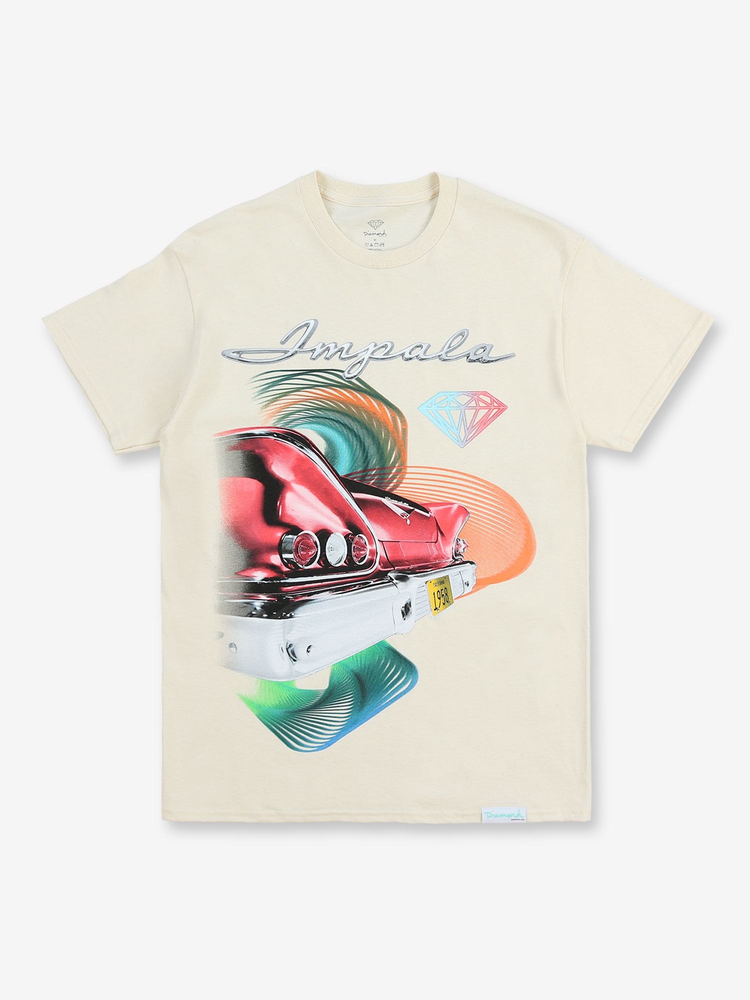 CHEVY IMPALA TEE - NAT sold by Diamond Supply Co.