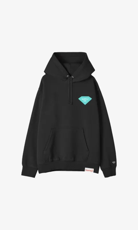 SILHOUETTE SUPPLY CO HOODIE - BLACK sold by Diamond Supply Co.