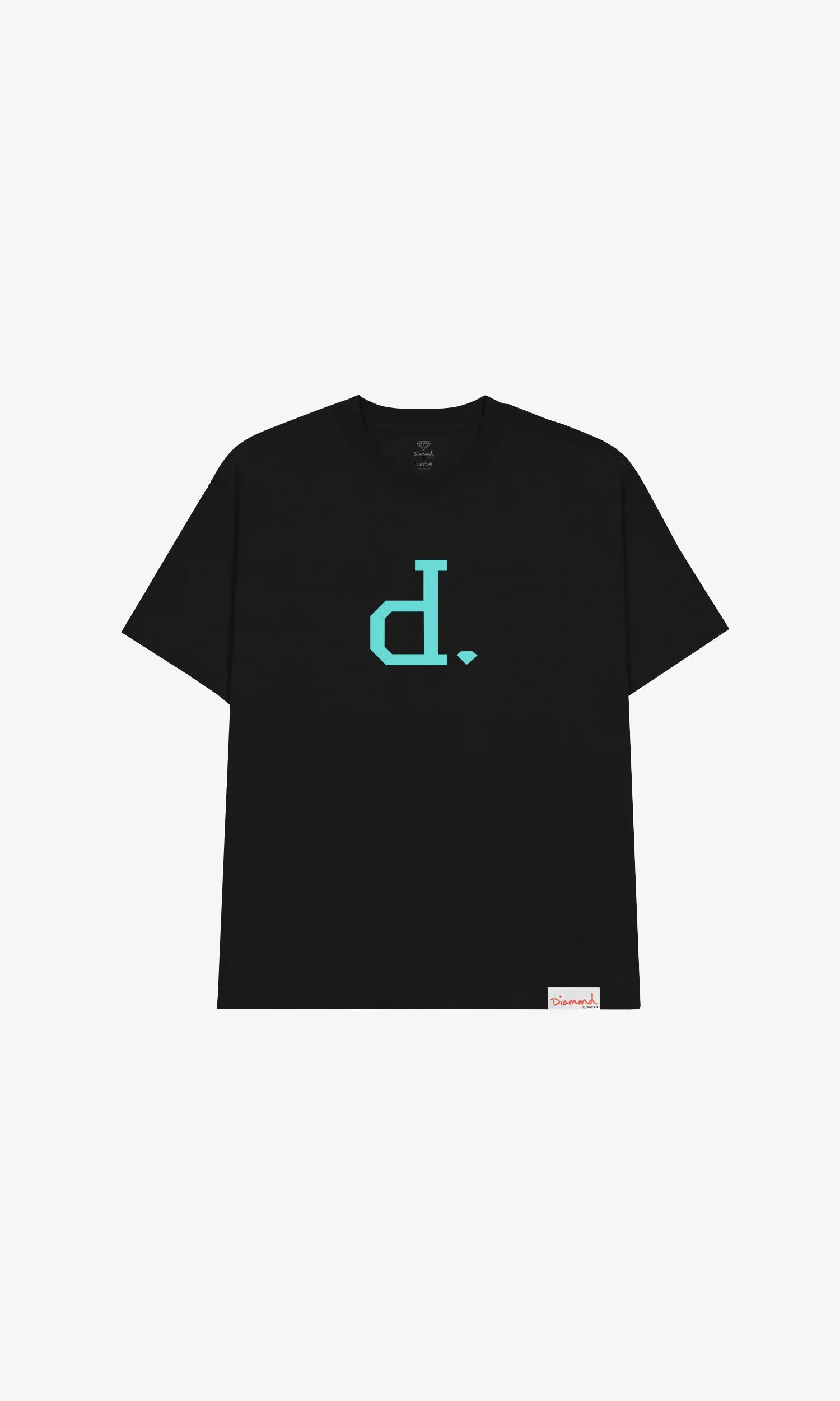 UNPOLO SCRIPT TEE - BLACK sold by Diamond Supply Co.