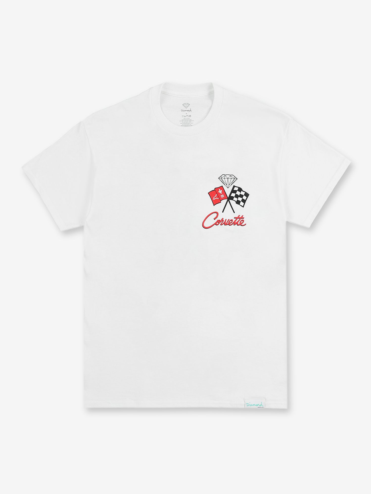 CHEVY CORVETTE TEE - WHT sold by Diamond Supply Co.