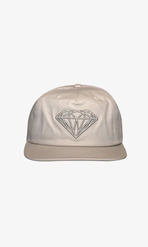 Brilliant Unstructured Snapback - SAND sold by Diamond Supply Co.