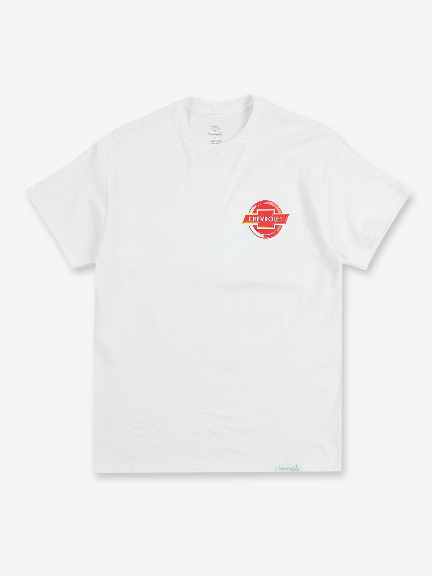 CHEVY POWERED BY TEE - WHT/RED sold by Diamond Supply Co.