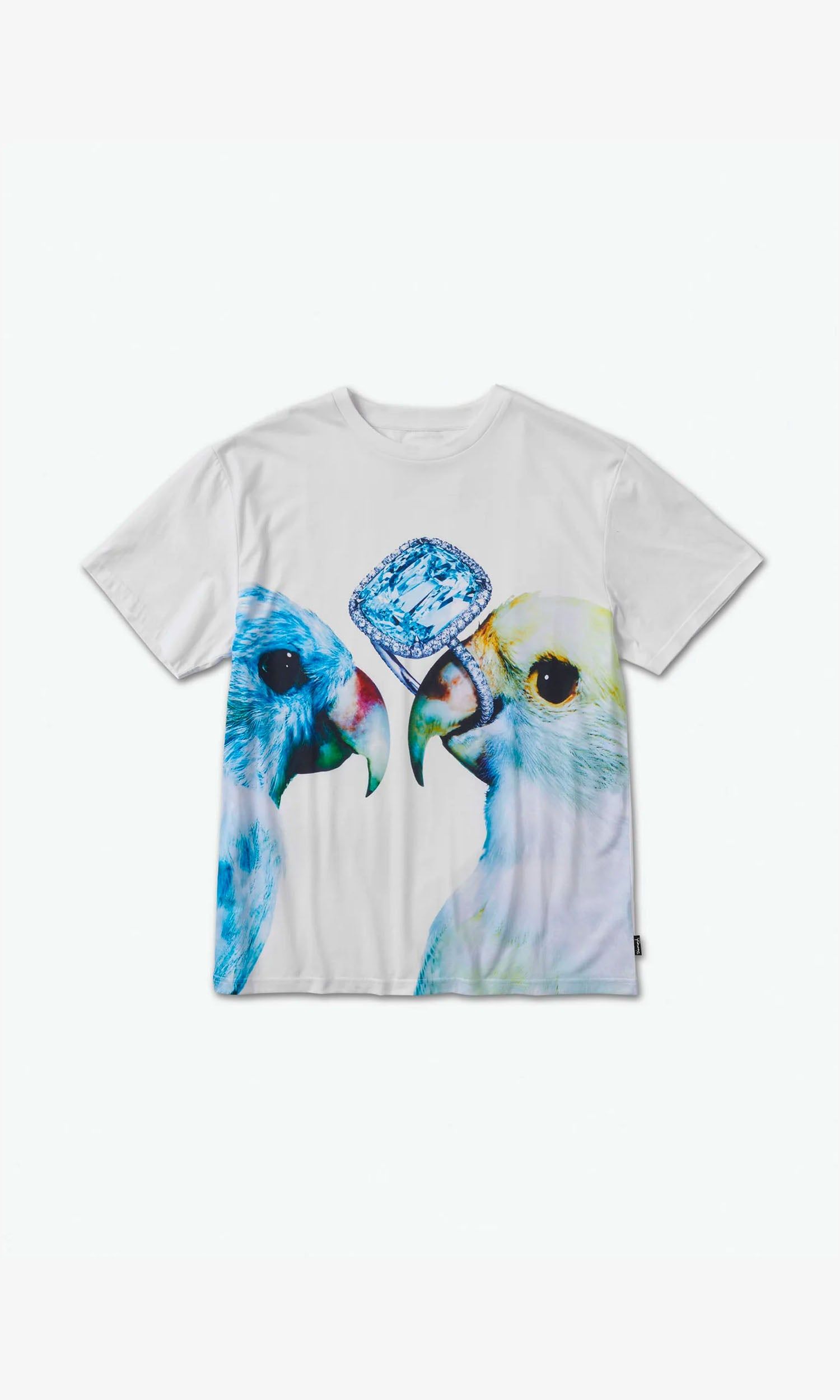 Diamant Perroquet Tee - White sold by Diamond Supply Co.