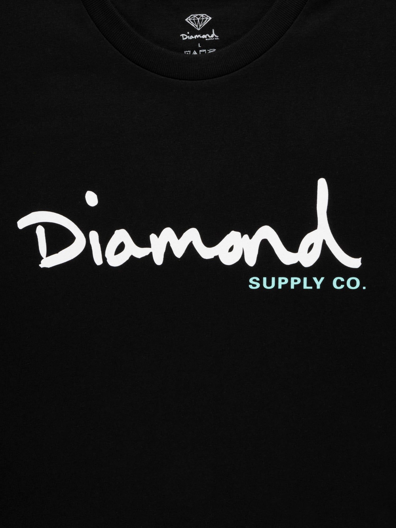 OG Script Tee - Black sold by Diamond Supply Co. product image thumbnail 2