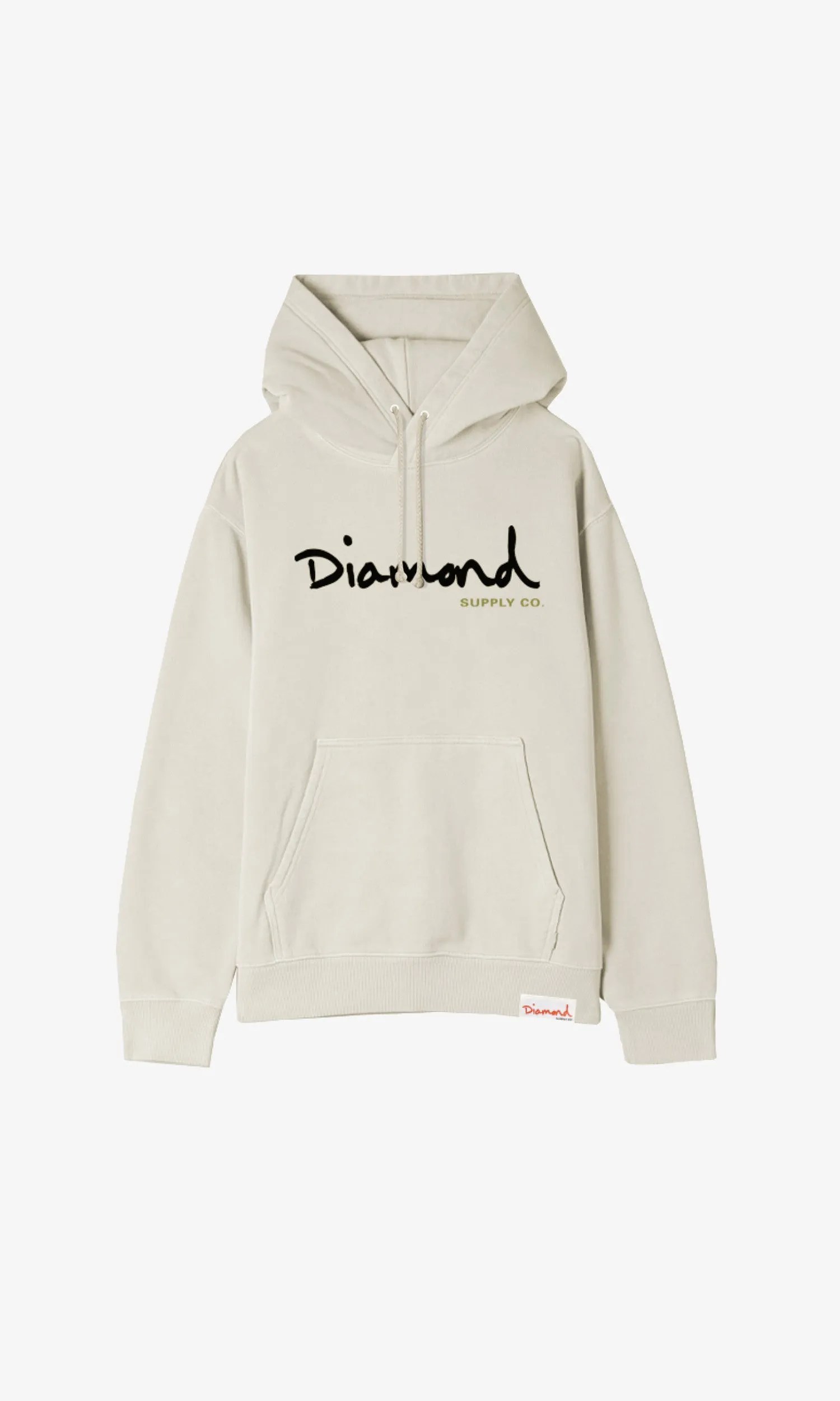 OG SCRIPT HOODIE - SAND sold by Diamond Supply Co.
