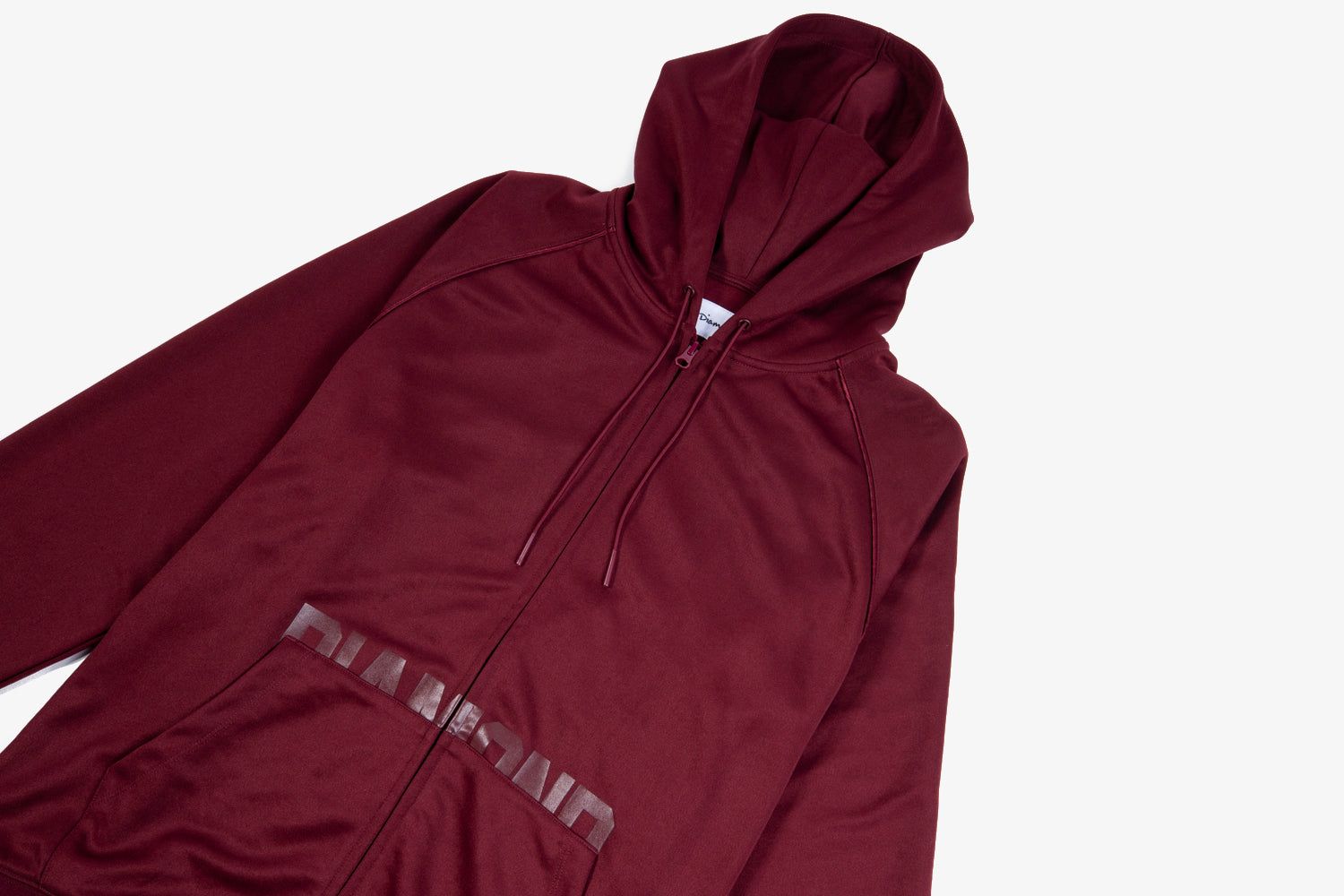 Diamond Oversized Hoodie - Burgundy sold by Diamond Supply Co. product image thumbnail 2
