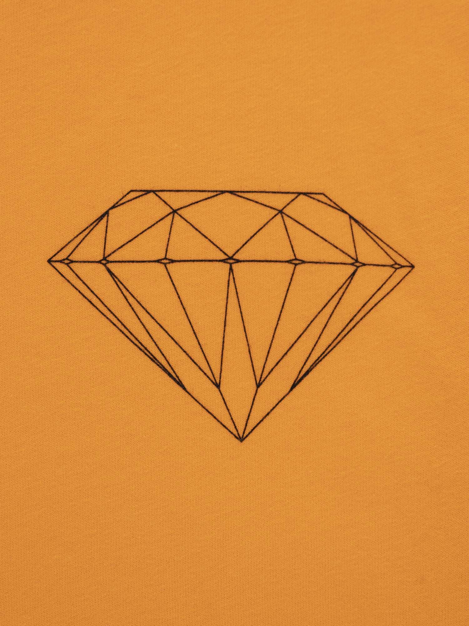 Brilliant Logo Tee - Orange sold by Diamond Supply Co. product image thumbnail 2