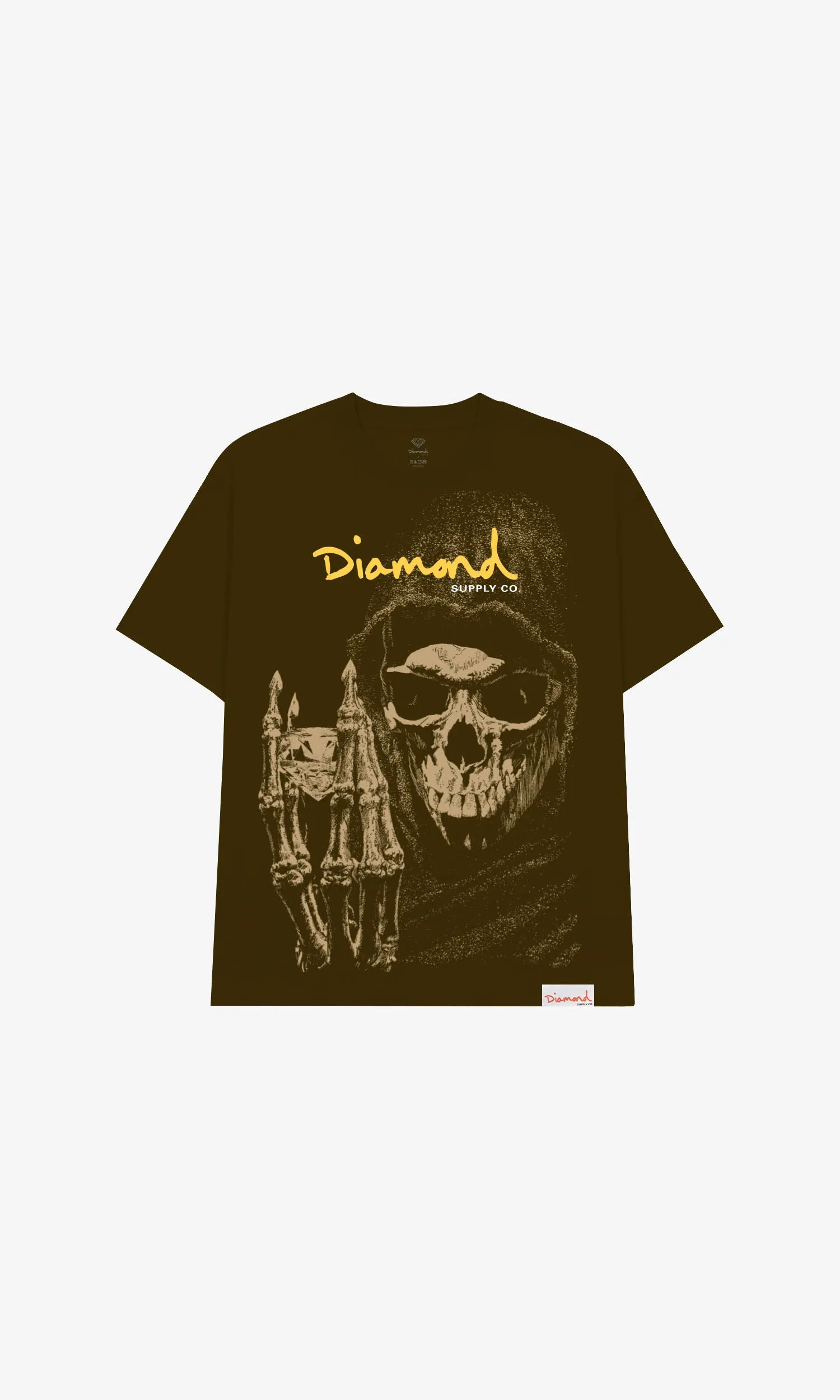 REAPER TEE - BROWN sold by Diamond Supply Co.