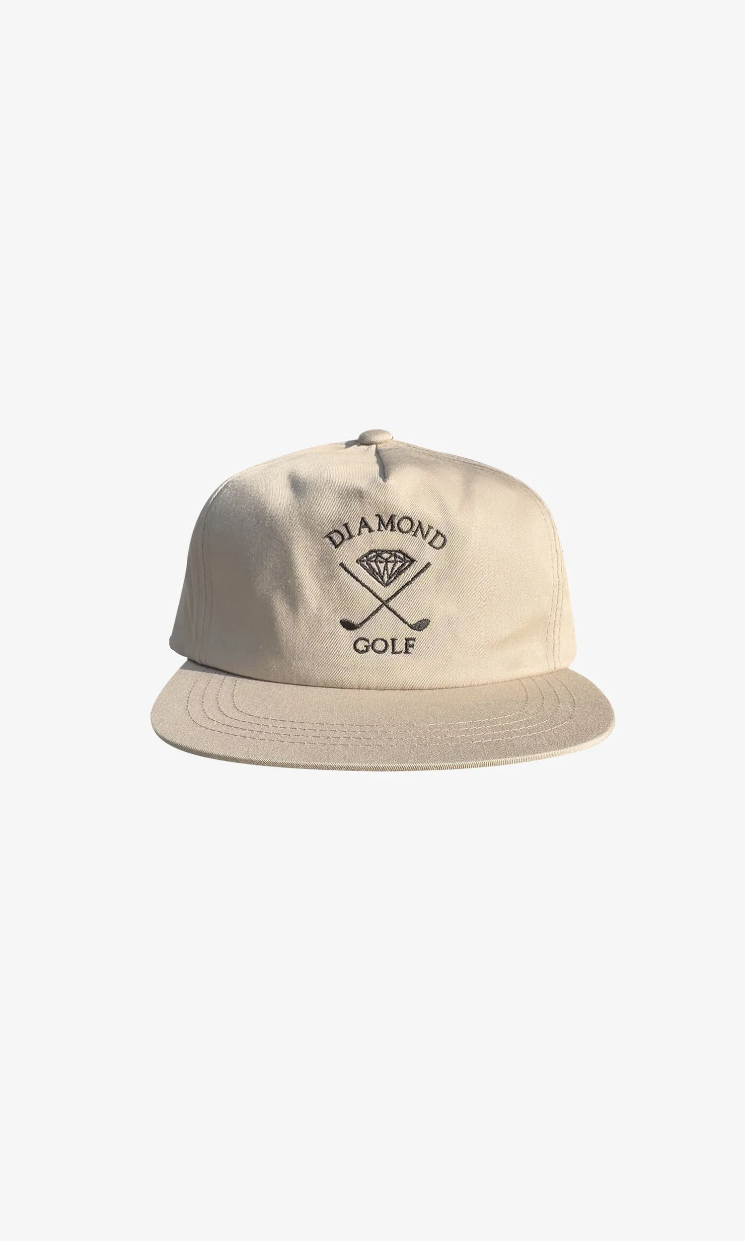 GOLF SNAPBACK - TAN sold by Diamond Supply Co.