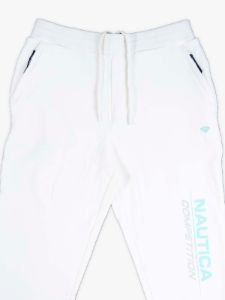 Nautica Logo Sweatpants - White sold by Diamond Supply Co.