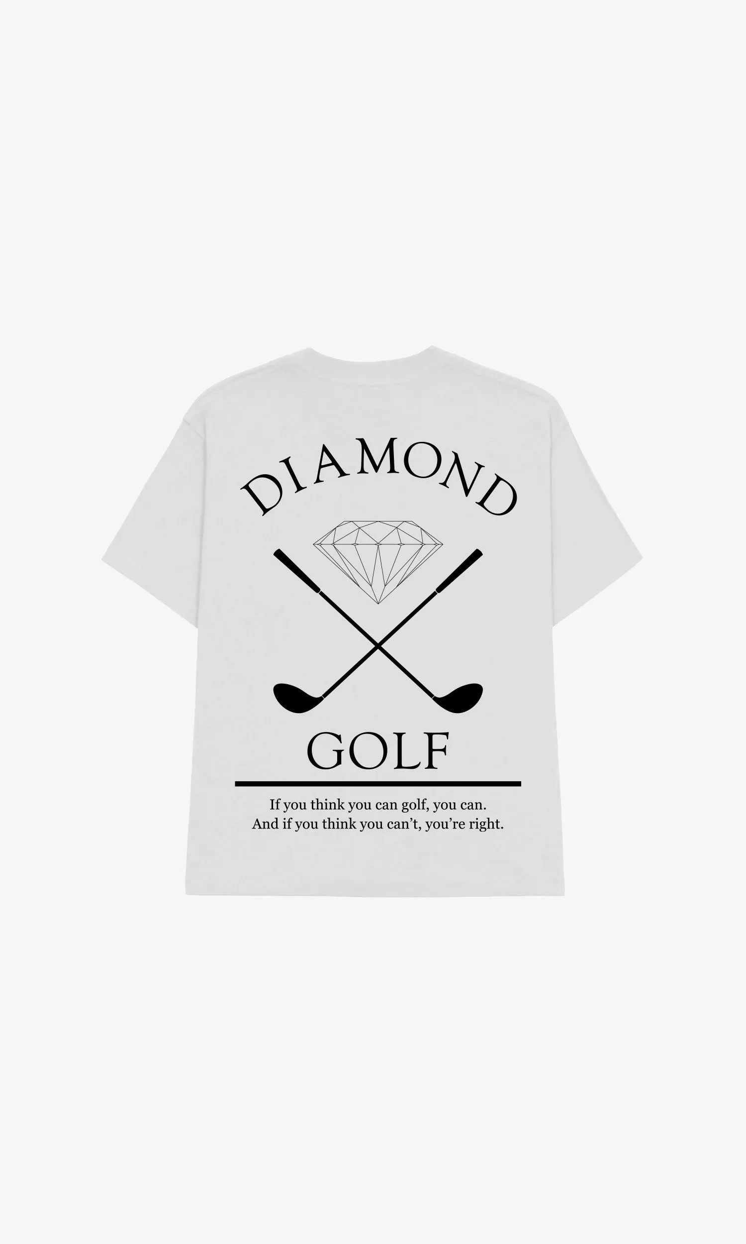 GOLF TEE - WHITE sold by Diamond Supply Co. product image thumbnail 2
