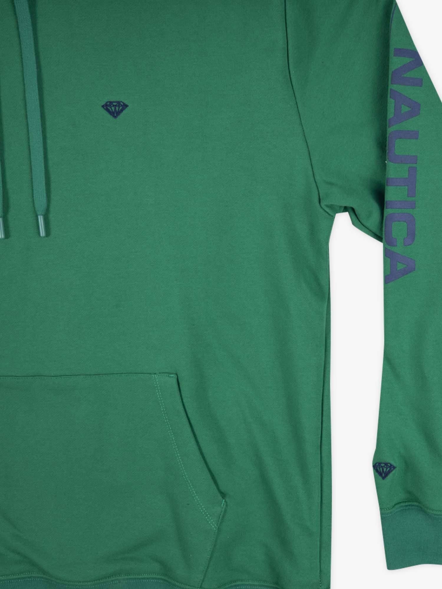 Nautica Logo Hoodies - Green sold by Diamond Supply Co. product image thumbnail 5