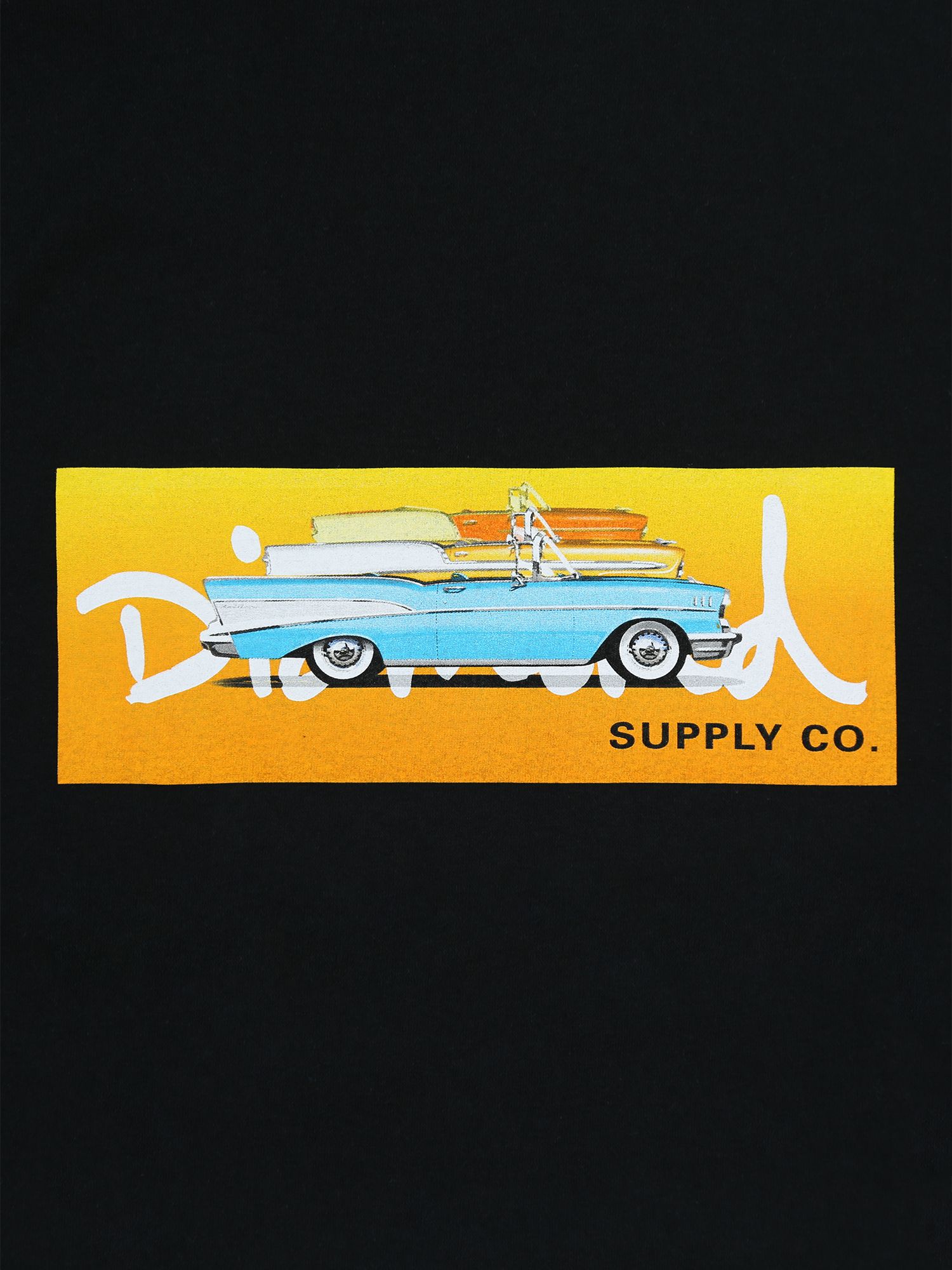 CHEVY BEL AIR TEE - BLK sold by Diamond Supply Co. product image thumbnail 3