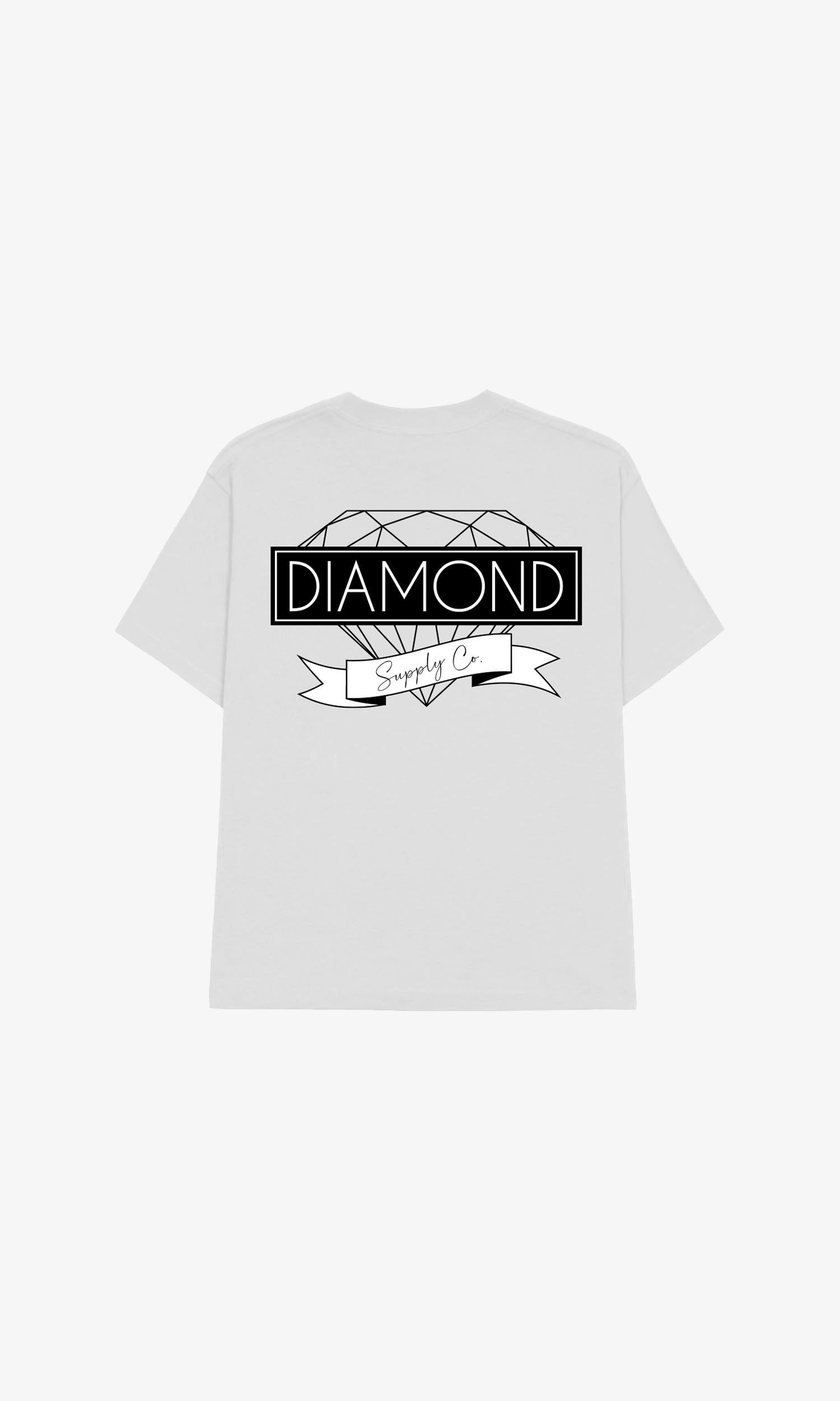 DIAMOND VINTAGE TEE - WHITE sold by Diamond Supply Co. product image thumbnail 2