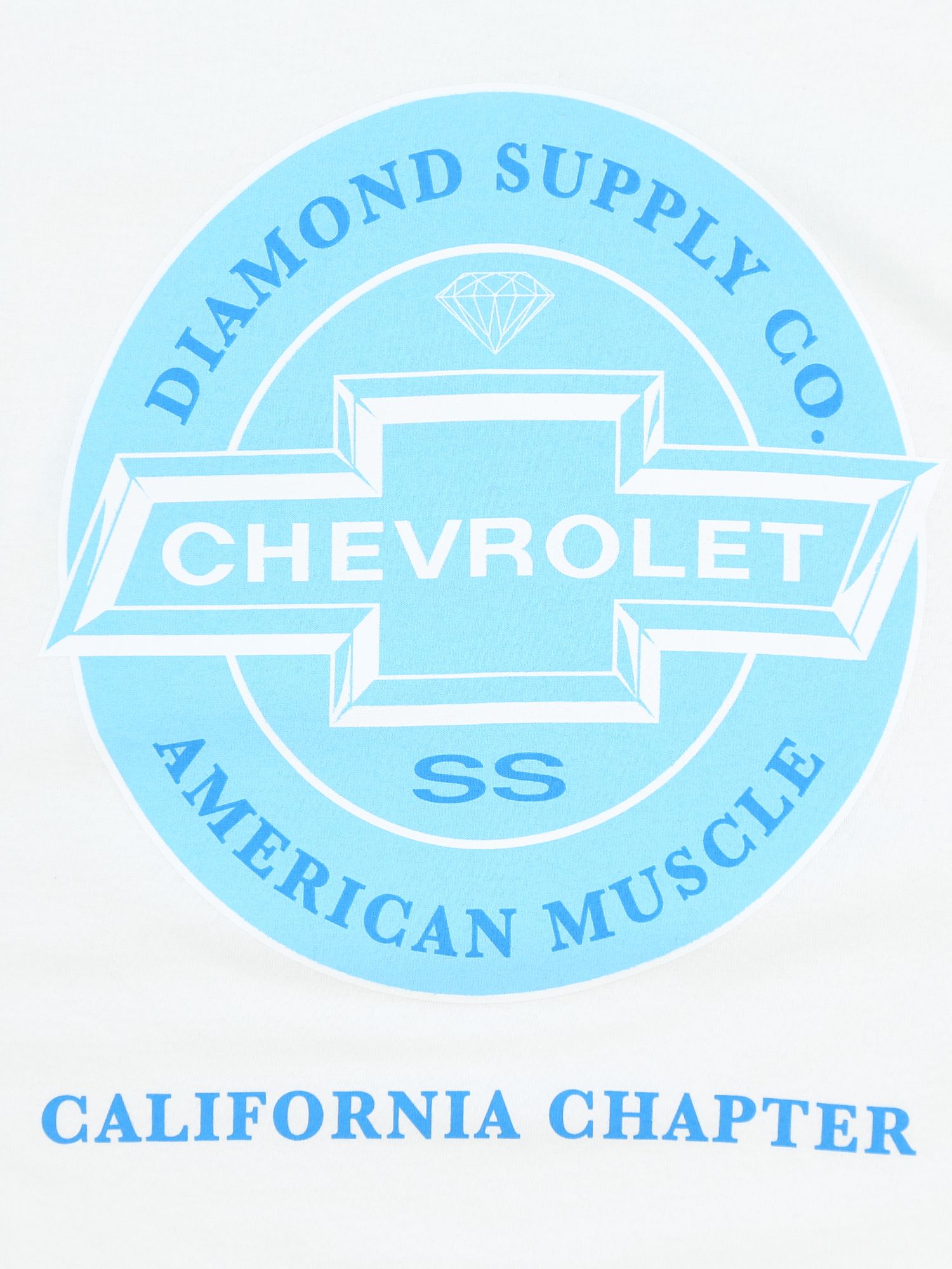CHEVY CALIFORNIA CHAPTER TEE - WHT sold by Diamond Supply Co. product image thumbnail 3