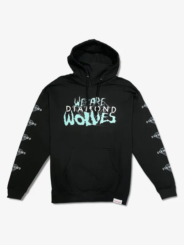 We Are Wolves Hoodie - Black sold by Diamond Supply Co.