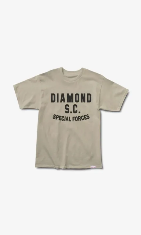 Special Forces Tee - Sand sold by Diamond Supply Co.