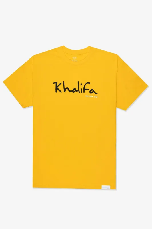 OG Script Khalifa Tee sold by Diamond Supply Co.