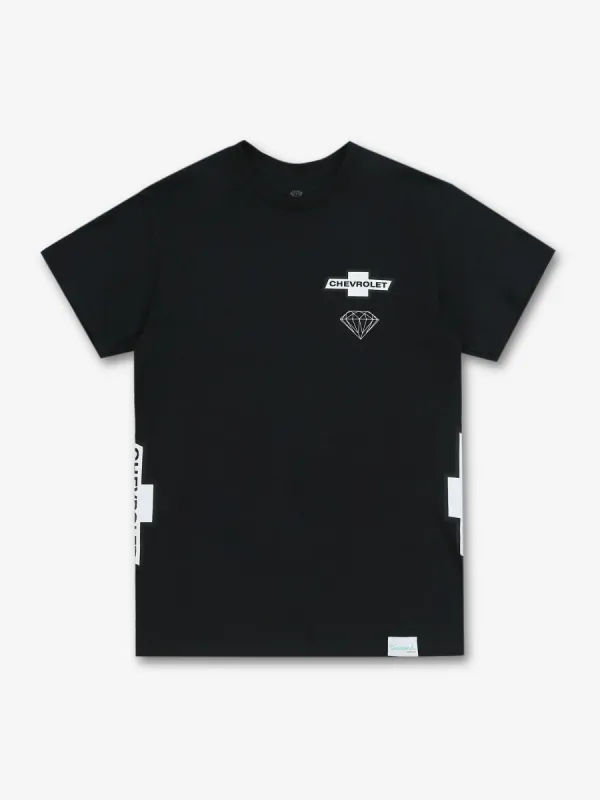 CHEVY SPEEDWAY TEE - BLK sold by Diamond Supply Co.