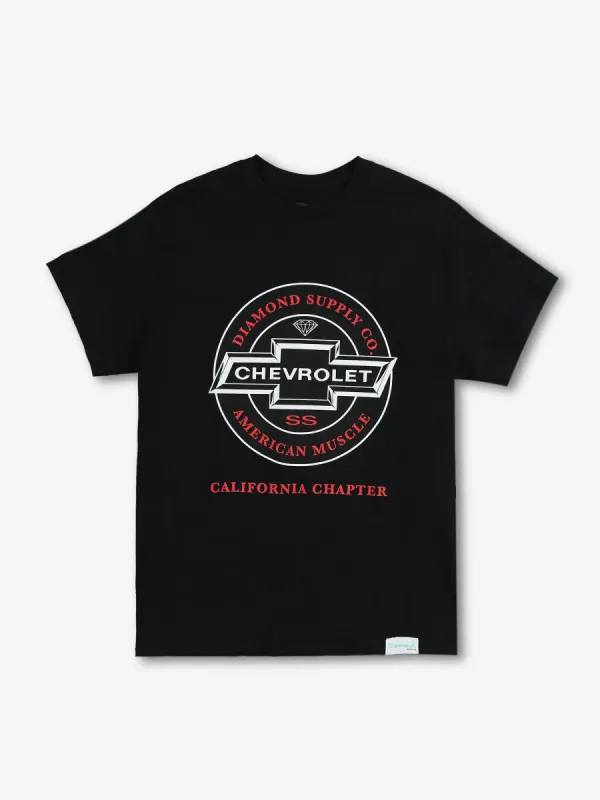CHEVY CALIFORNIA CHAPTER TEE - BLK sold by Diamond Supply Co.