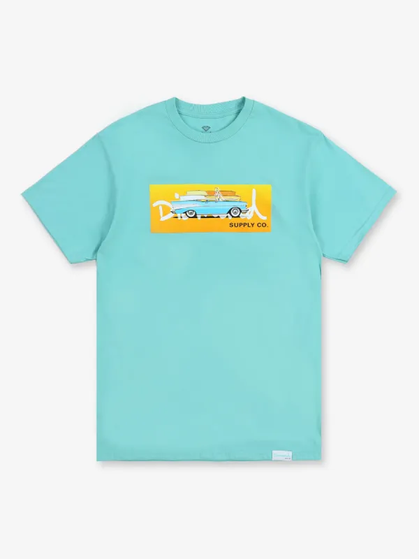 CHEVY BEL AIR TEE - DBLU sold by Diamond Supply Co.