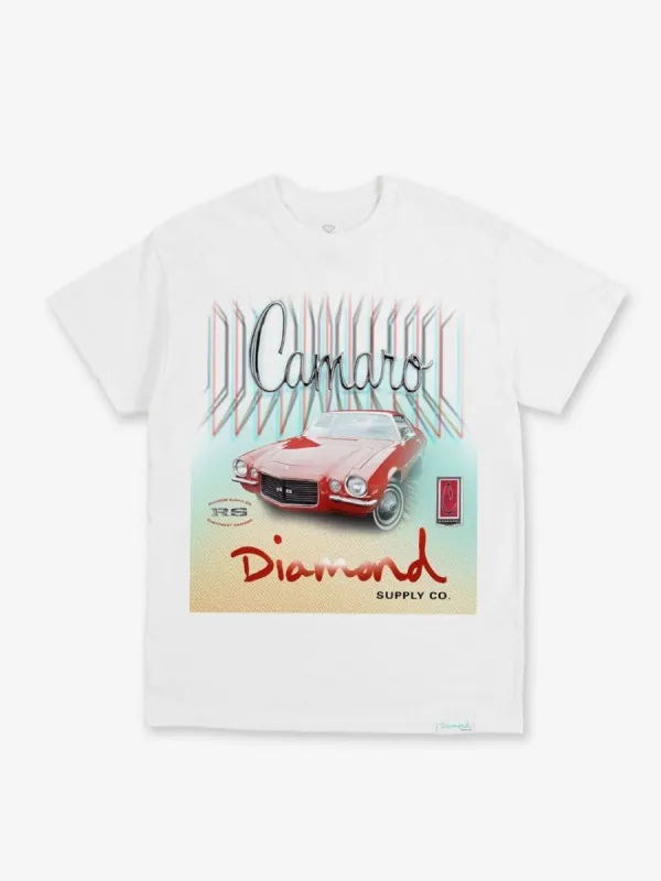 CHEVY BITCHIN CAMARO TEE - WHT sold by Diamond Supply Co.