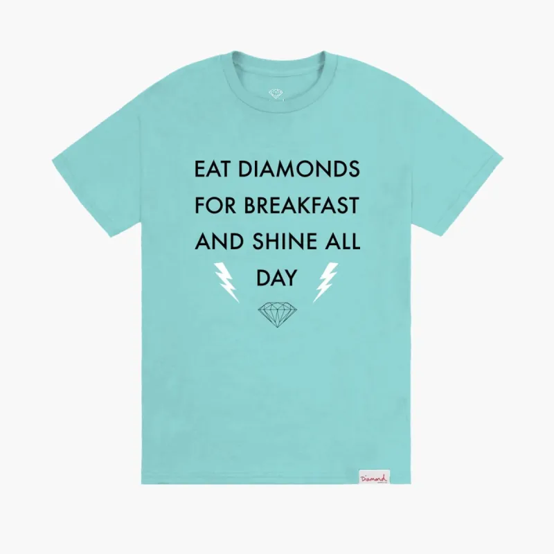 Breakfast Tee - DIAMOND BLUE sold by Diamond Supply Co.
