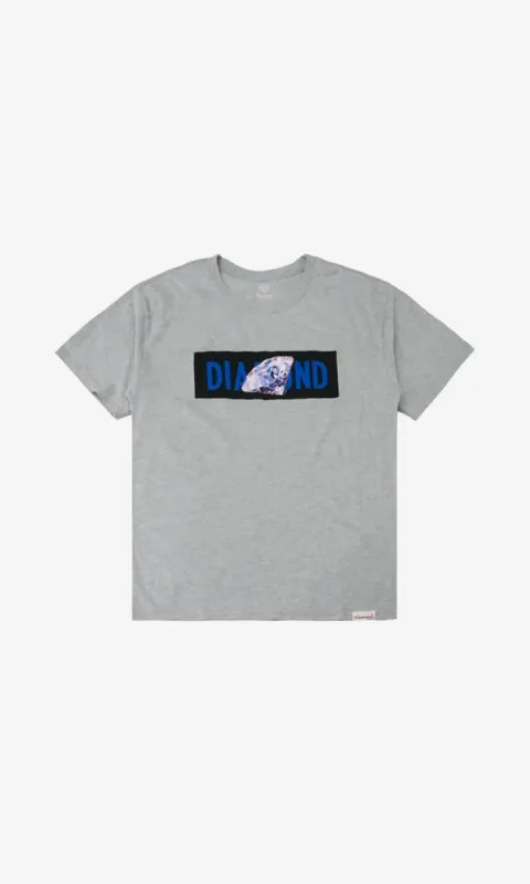 Banded Tee - Heather Grey sold by Diamond Supply Co.
