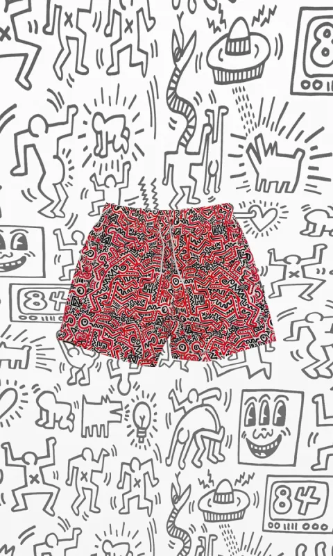 Diamond x Haring Shorts sold by Diamond Supply Co.