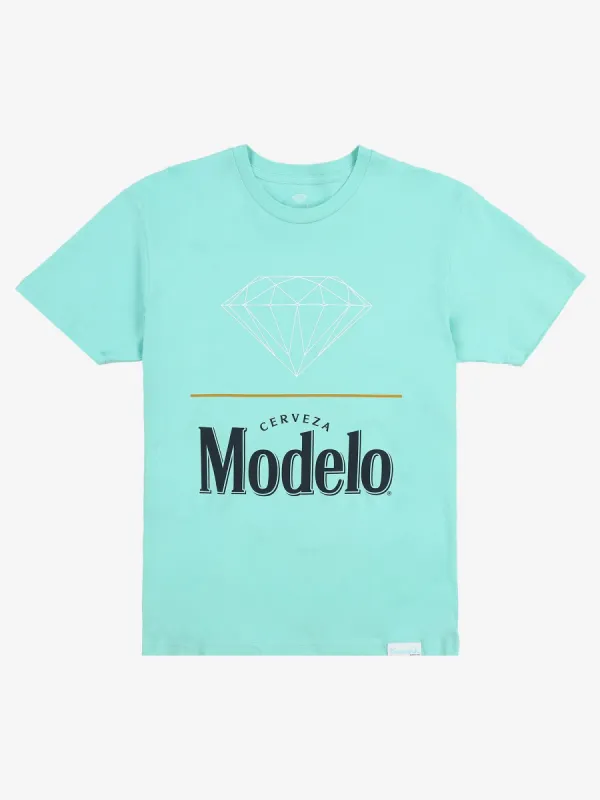 Diamond X Modelo Brilliant Tee - Diamond Blue sold by Diamond Supply Co.