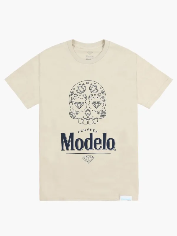 Diamond X Modelo Sketch Tee - Khaki sold by Diamond Supply Co.