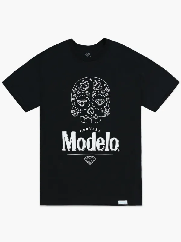 Diamond X Modelo Sketch Tee - Black sold by Diamond Supply Co.
