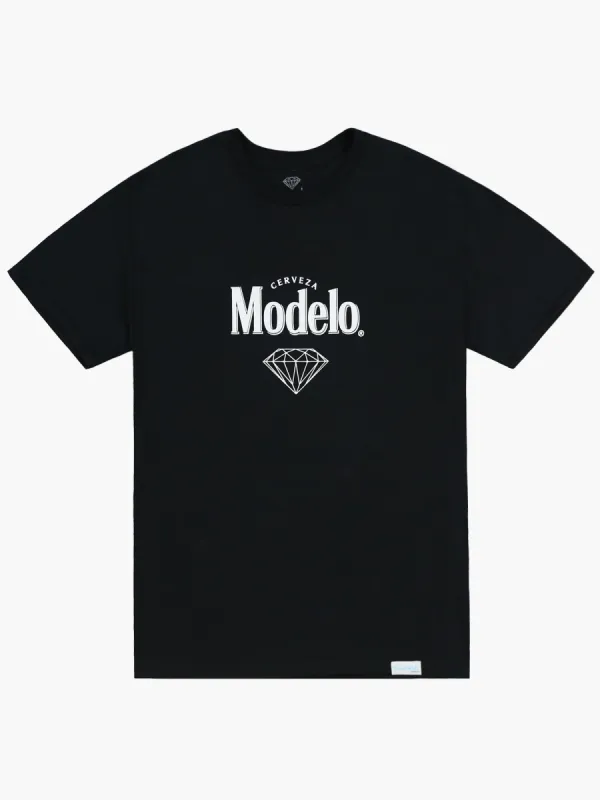 Diamond X Modelo Tradition Tee - Black sold by Diamond Supply Co.