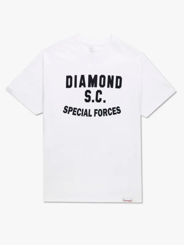 Special Forces Tee - White sold by Diamond Supply Co.